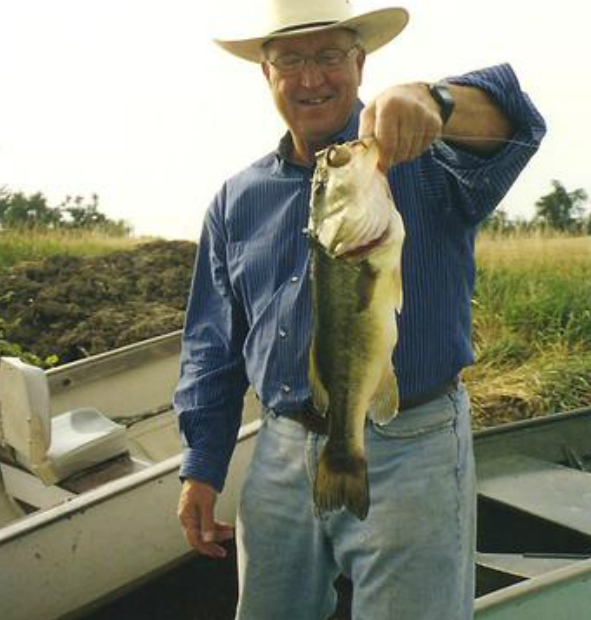 Pete Hegg fishing at Circle H Ranch