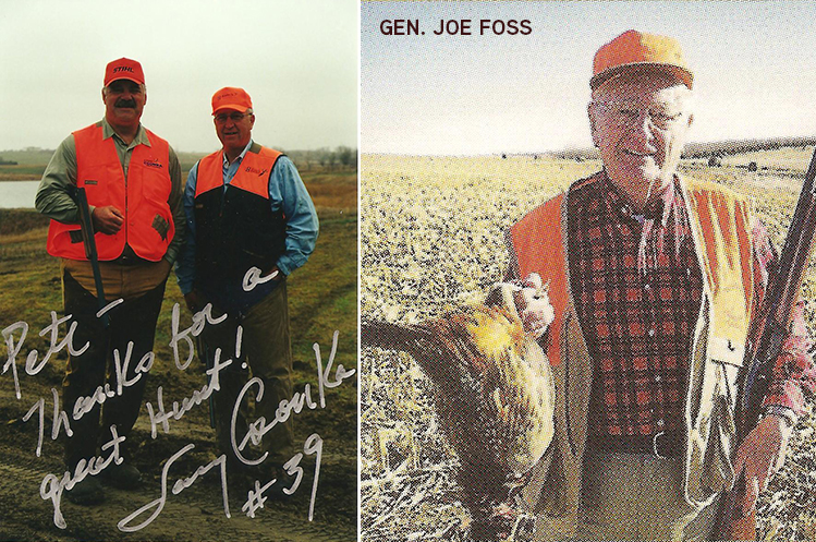 Larry Csonka & General Joe Foss